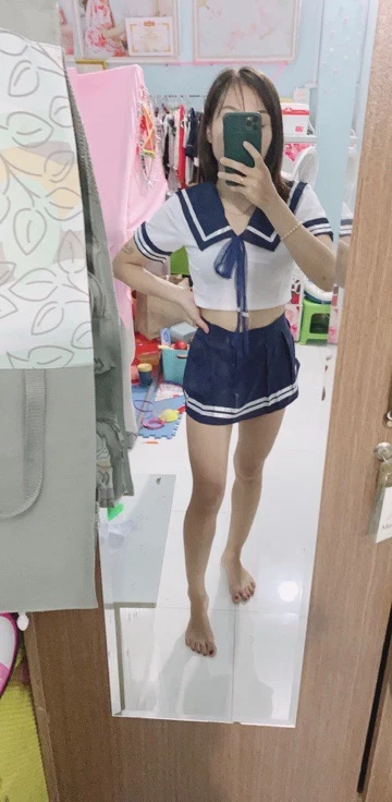 Đẹp lắm luôn ý ạ , Shop giao hàng nhanh , 40kg mặc size nhỏ vừa in luôn thích cực ý ạ . 